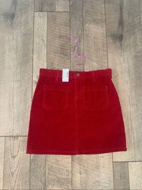 Children's Place Red Corduroy Skirt *NWT* (14)